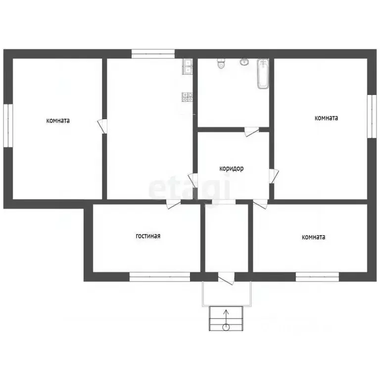 Дом в Тюменская область, Тюменский муниципальный округ, с. Муллаши ул. ... - Фото 2