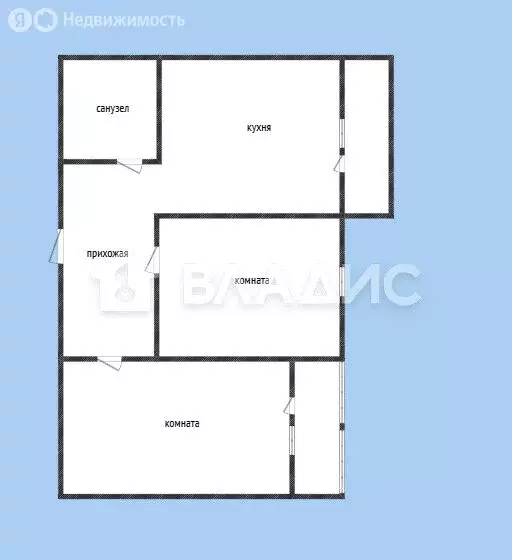 2-комнатная квартира: Краснодар, Дубравная улица, 1 (53.2 м) - Фото 1