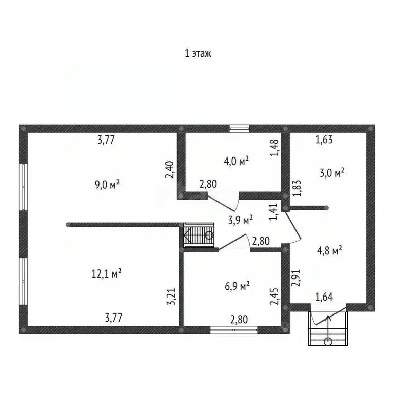 Дом в Башкортостан, Иглинский район, Чуваш-Кубовский сельсовет, ... - Фото 2