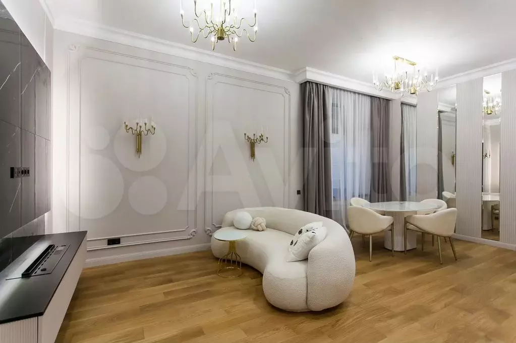 3-к. квартира, 101 м, 3/6 эт. - Фото 1