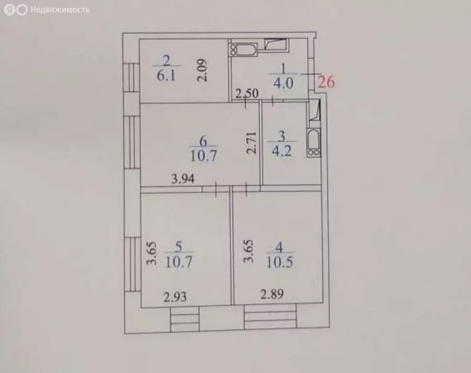 2-комнатная квартира: посёлок Коммунарка, Фитарёвская улица, 15 (47 м) - Фото 1