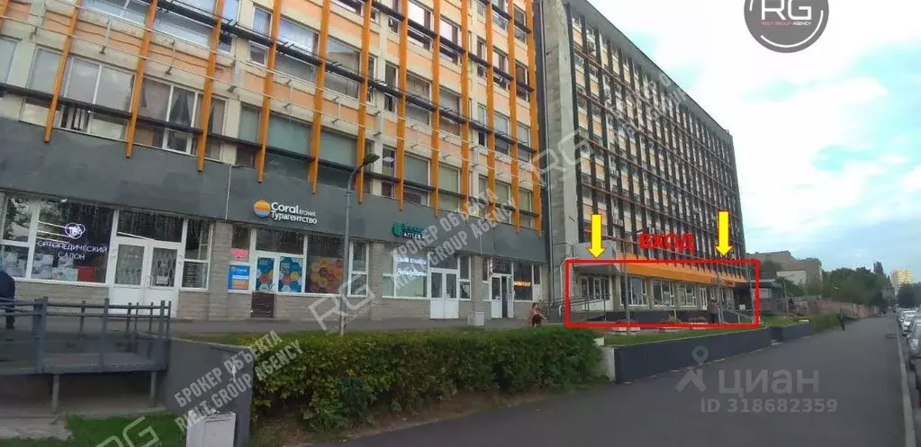 Торговая площадь в Санкт-Петербург Бестужевская ул., 10 (216 м) - Фото 0