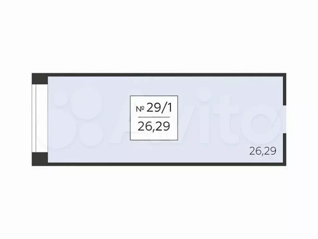 Продам помещение свободного назначения, 26.29 м - Фото 0