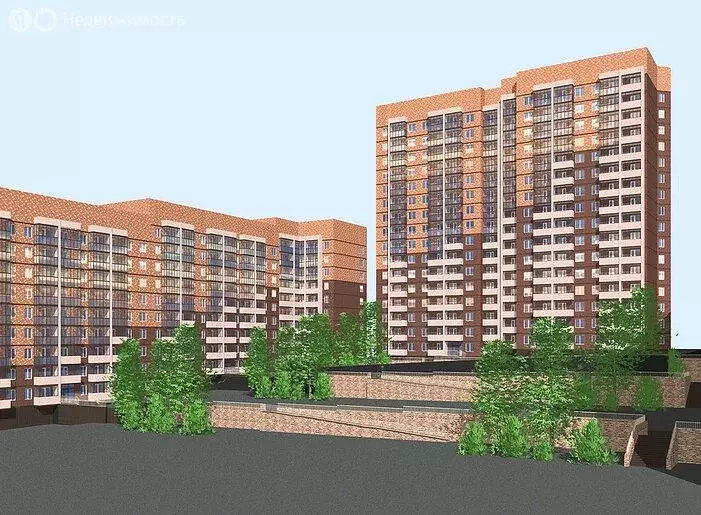 2-комнатная квартира: Чита, 3-я Забайкальская улица, 1 (62.9 м) - Фото 2