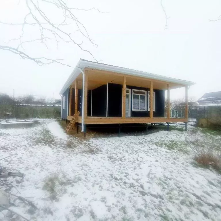 Дом в Крым, Феодосия Геотехник СПК, ул. Малиновая (71 м) - Фото 1