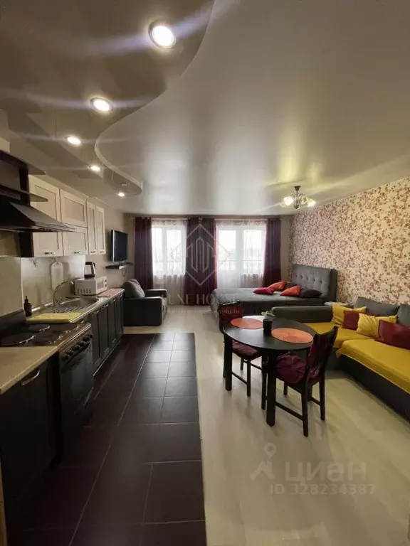 Студия Иркутская область, Иркутск Байкальская ул., 307 (35.0 м) - Фото 2