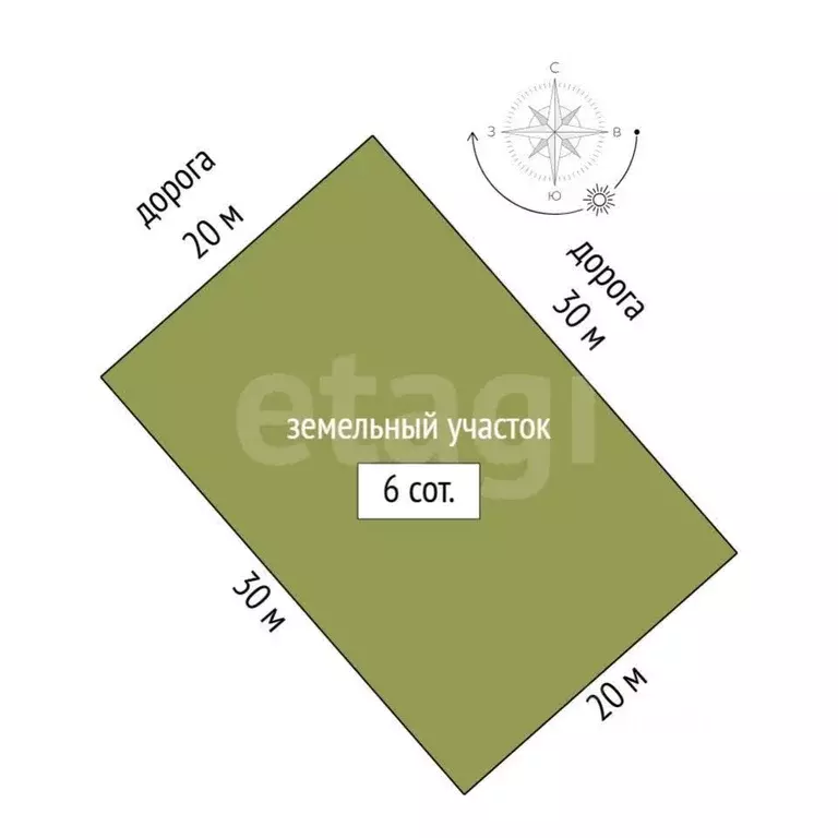 Участок в Ростовская область, Аксайский район, Мишкинская ст-ца ул. ... - Фото 2