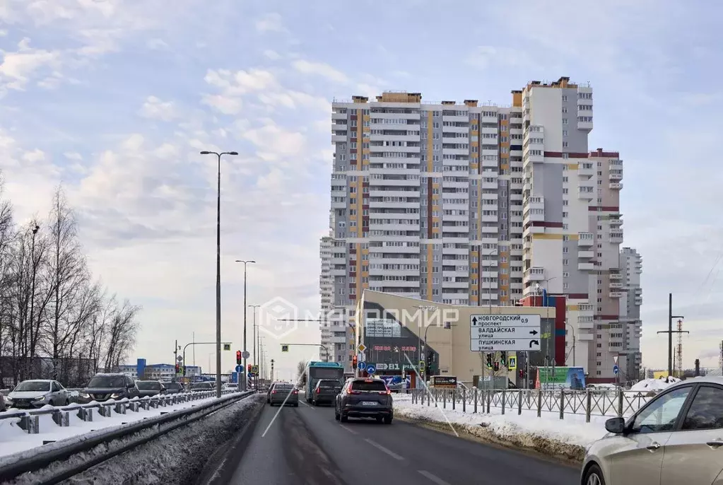 Студия Санкт-Петербург пос. Шушары, ул. Валдайская, 6к2 (24.8 м) - Фото 1