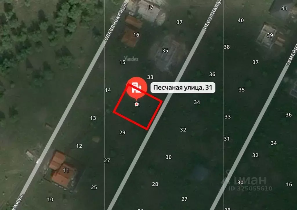 Участок в Воронежская область, Борисоглебск ул. Песчаная, 31 (6.4 ... - Фото 1