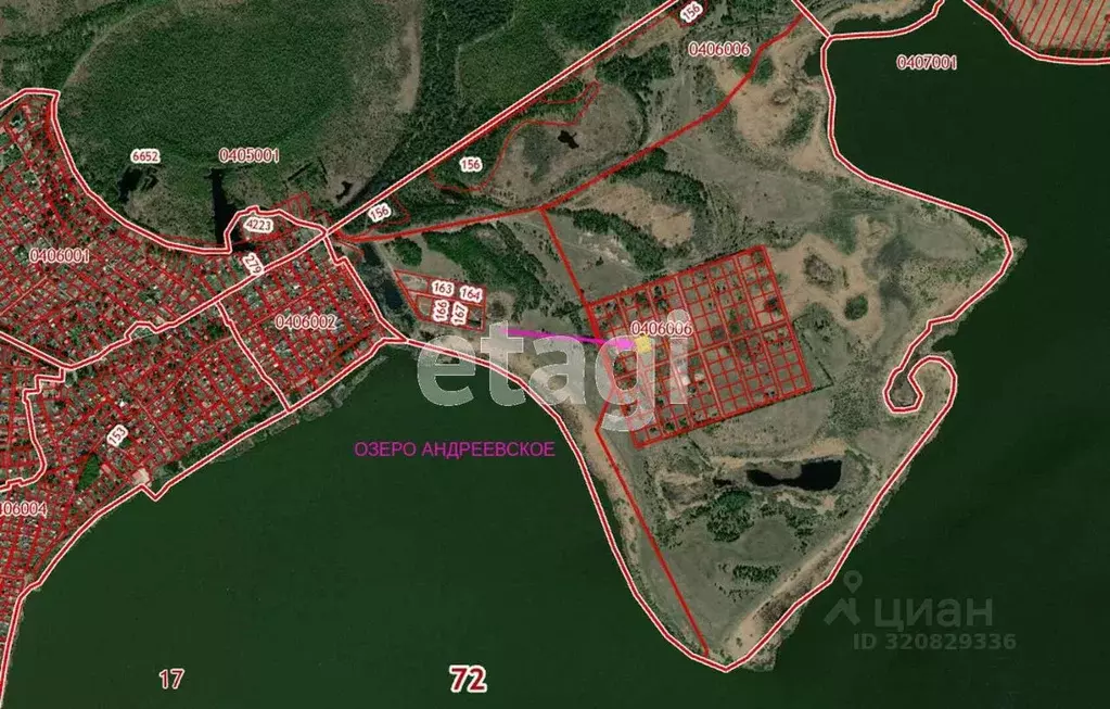 Участок в Тюменская область, Тюменский район, Архип садовое общество  ... - Фото 1