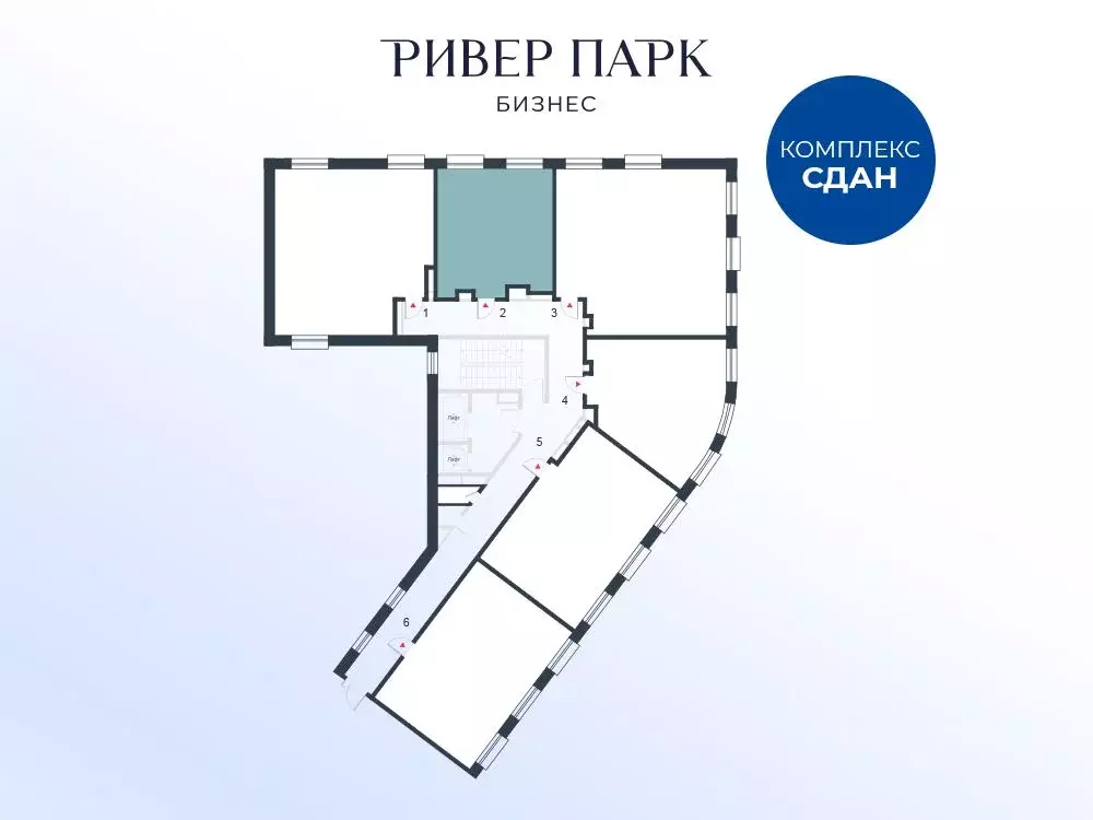Помещение свободного назначения в Москва ул. Корабельная, 2 (41 м) - Фото 2