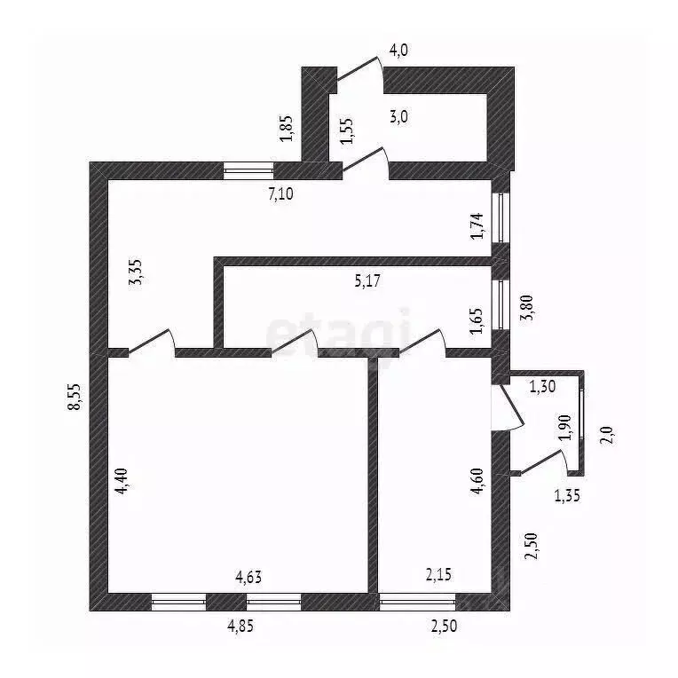 Дом в Белгородская область, Шебекинский муниципальный округ, с. Новая ... - Фото 1