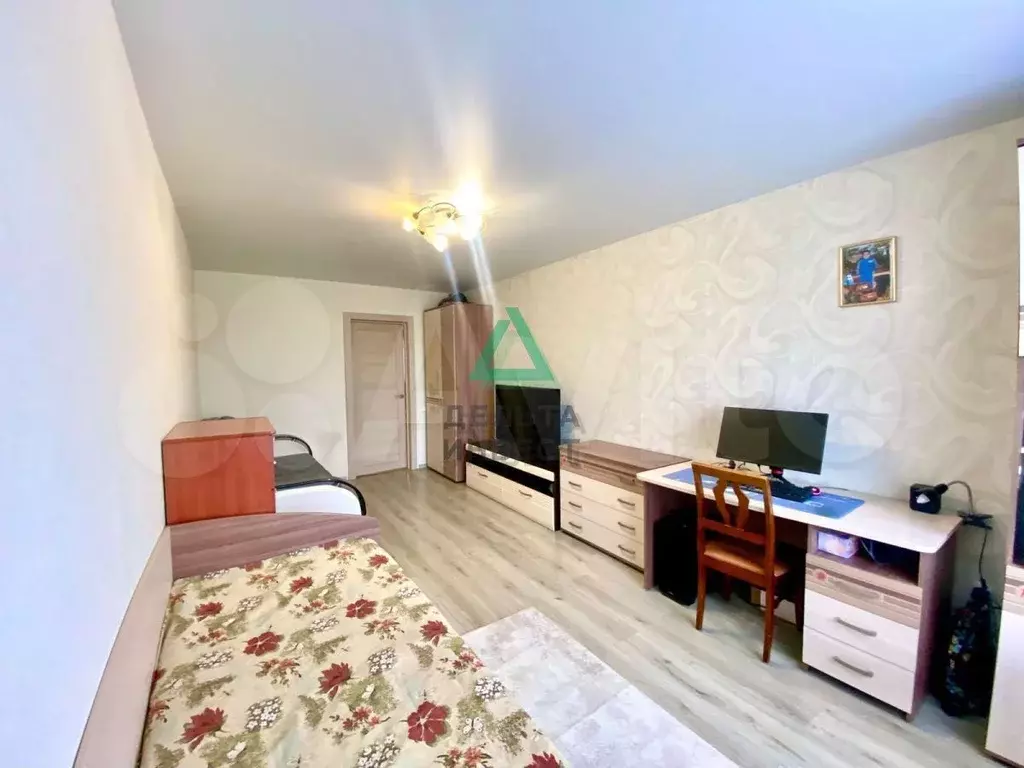 Доля в 1-к. квартире, 43,6 м, 2/13 эт. - Фото 0