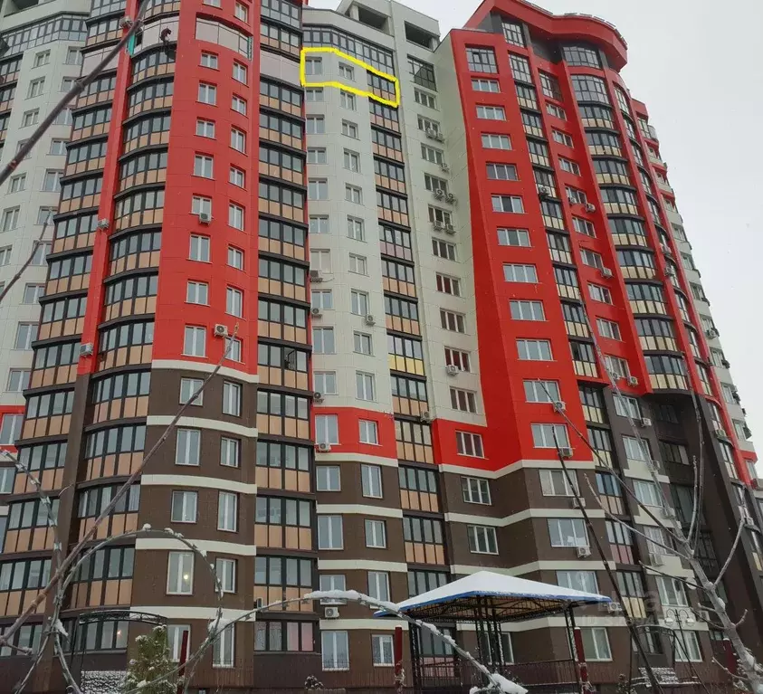 Свободной планировки кв. Брянская область, Брянск Московский мкр, 60 ... - Фото 2