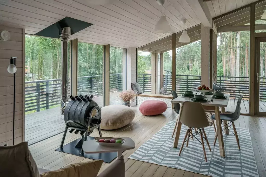 Дом в Ленинградская область, Выборгский район, Полянское с/пос, пос. ... - Фото 1