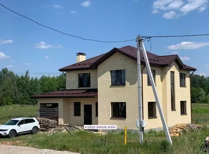 Дом в Татарстан, Лаишевский район, с. Сокуры ул. Соловьиная роща, 4 ... - Фото 0