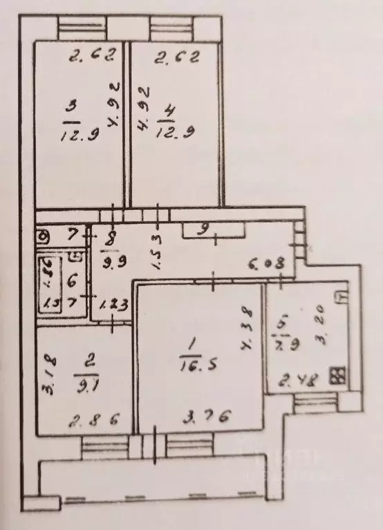 4-к кв. Кировская область, Киров Подгорная ул., 18б (74.0 м) - Фото 0