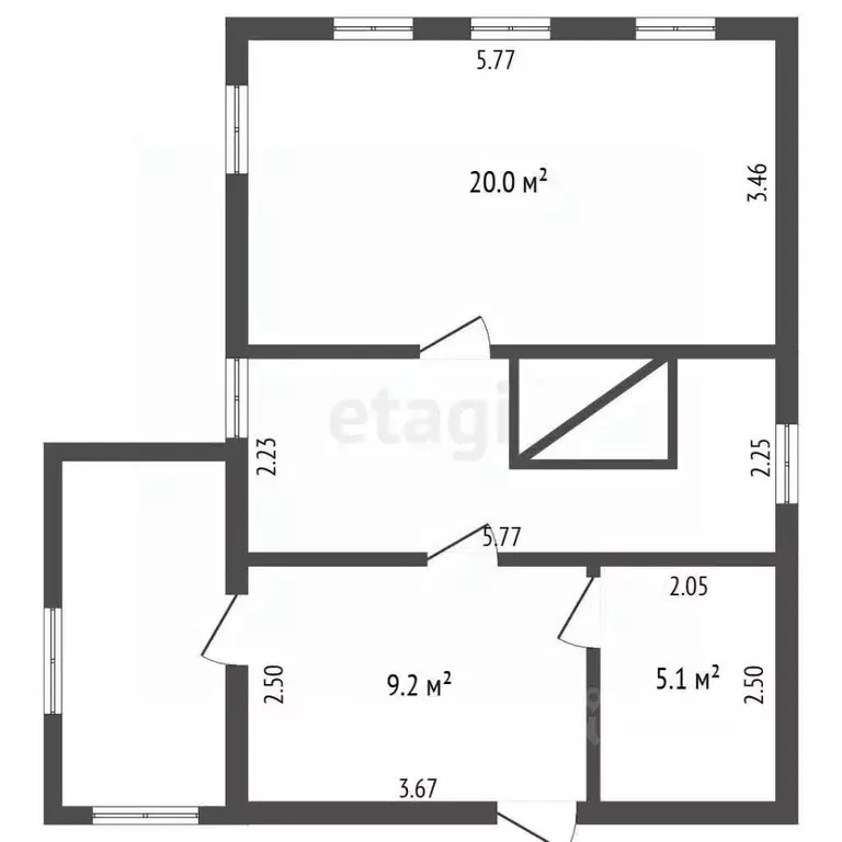 Дом в Ярославская область, Рыбинский муниципальный округ, пос. Шашково ... - Фото 2