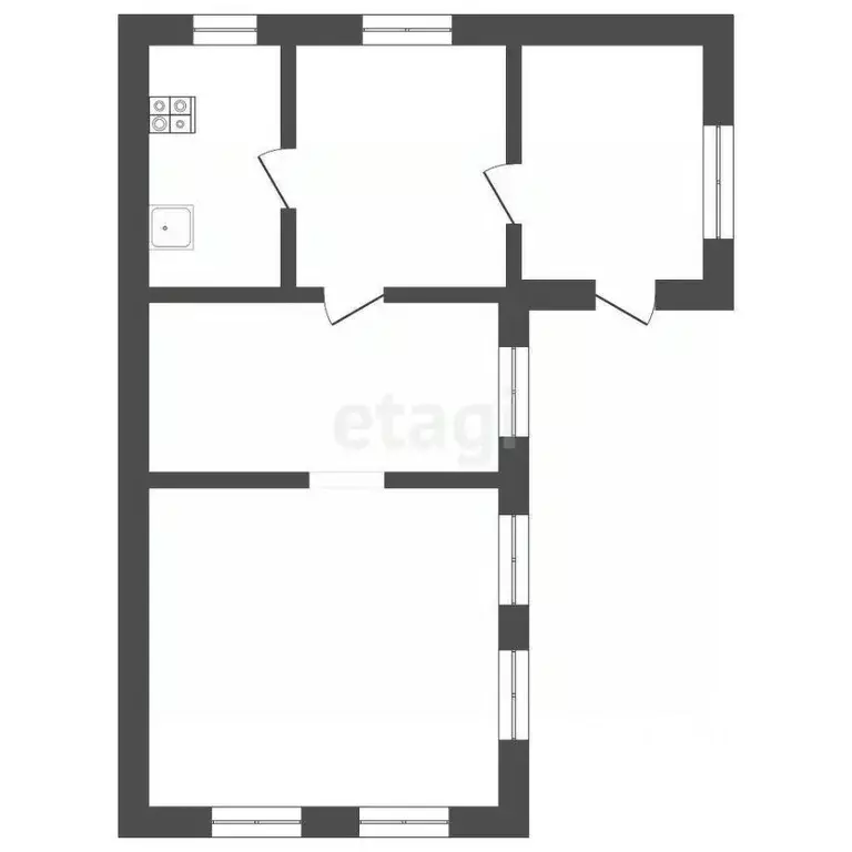 Дом в Саратовская область, Балашовский район, Терновское муниципальное ... - Фото 1