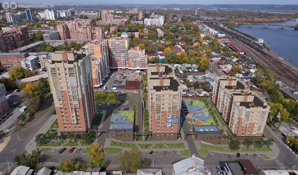 1-комнатная квартира: Иркутск, предместье Глазково, жилой комплекс ... - Фото 1
