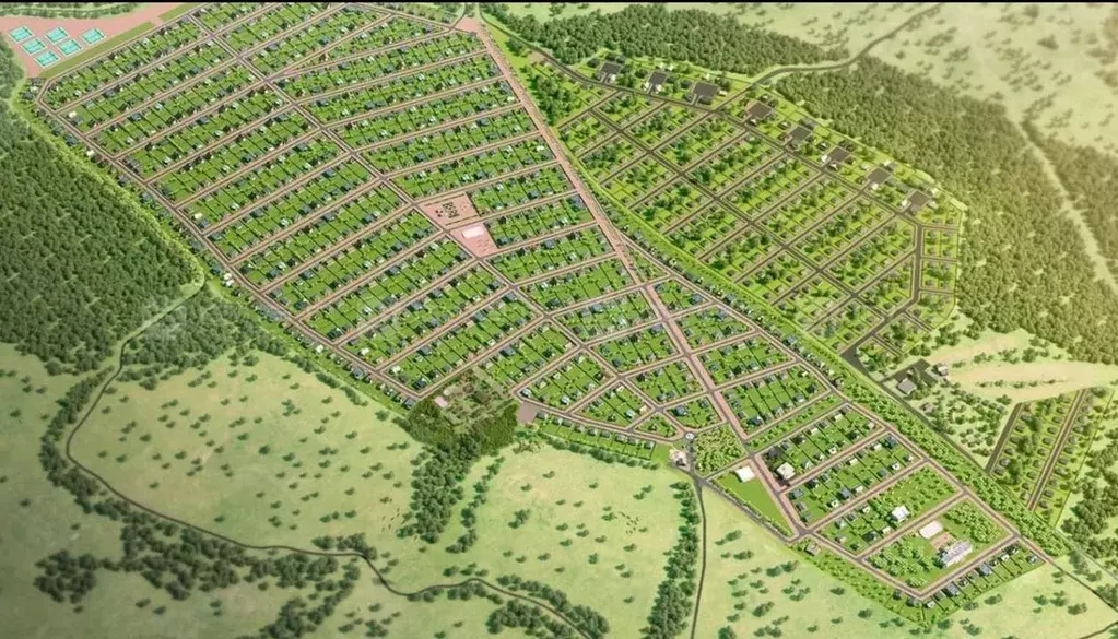 Участок в Татарстан, Зеленодольский район, Большекургузинское с/пос, ... - Фото 2