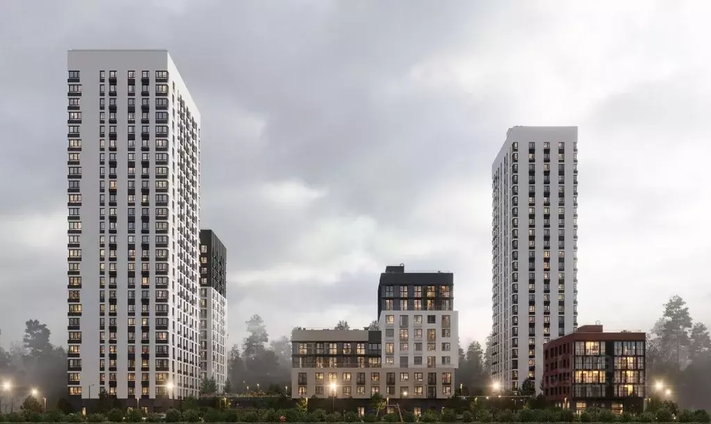 3-к кв. Свердловская область, Екатеринбург ВИЗ жилрайон, Риверсайд ... - Фото 0