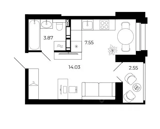 Студия Липецкая область, Липецк Университетский мкр, Архитектор жилой ... - Фото 1