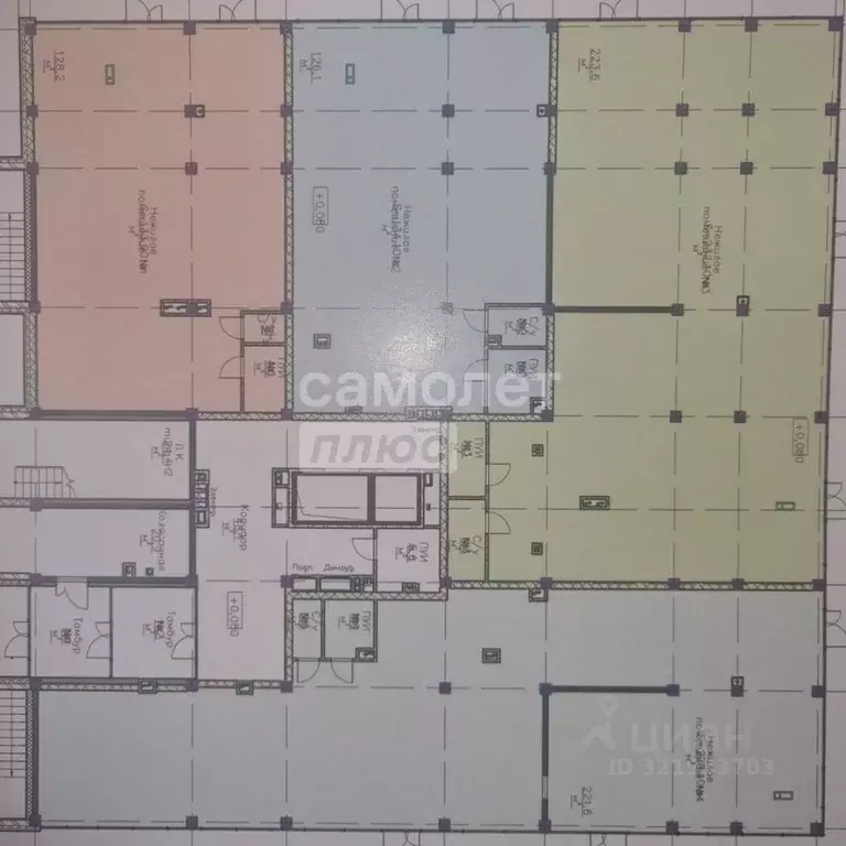 Торговая площадь в Татарстан, Нижнекамск ул. Мурадьяна, 22 (750 м) - Фото 2