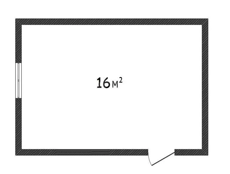 1к в -комнатной квартире (17 м) - Фото 1