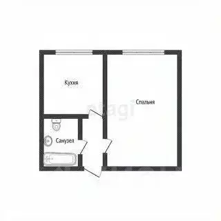 2-к кв. Курская область, Курск ул. Пучковка, 108А (48.1 м) - Фото 1