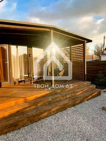 Дом в Самарская область, Волжский район, Черноречье с/пос, Надежда ... - Фото 1