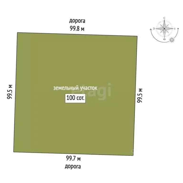 Участок в Крым, Феодосия муниципальный округ, Приморский пгт ул. ... - Фото 1