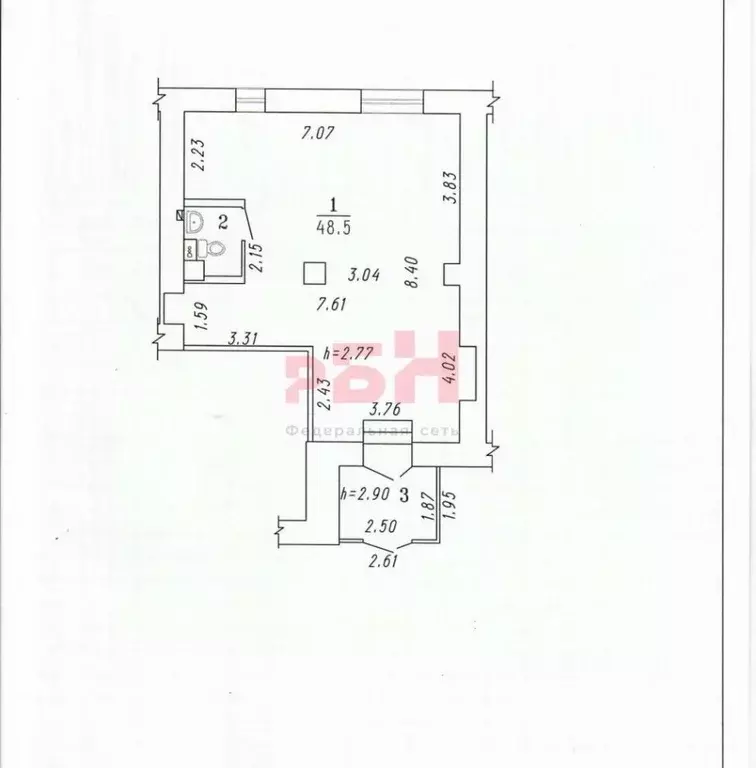 Помещение свободного назначения в Омская область, Омск ул. Лобкова, 3 ... - Фото 2