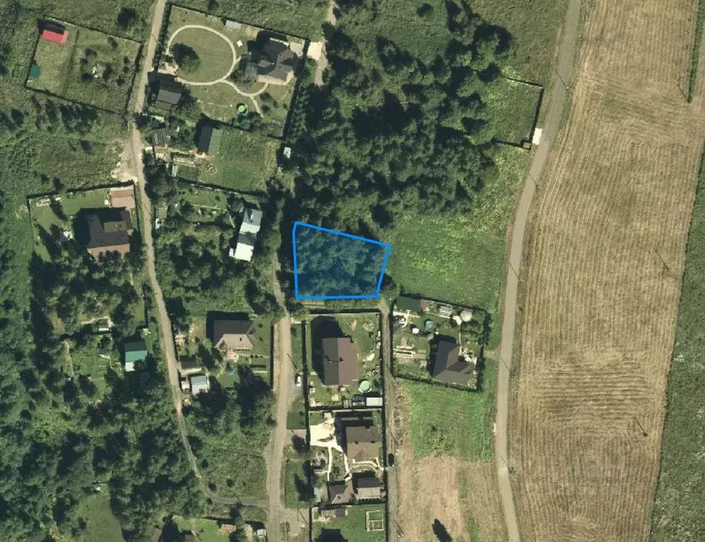 Участок в Москва пос. Рогово, ул. Заречная, 69 (9.23 сот.) - Фото 1