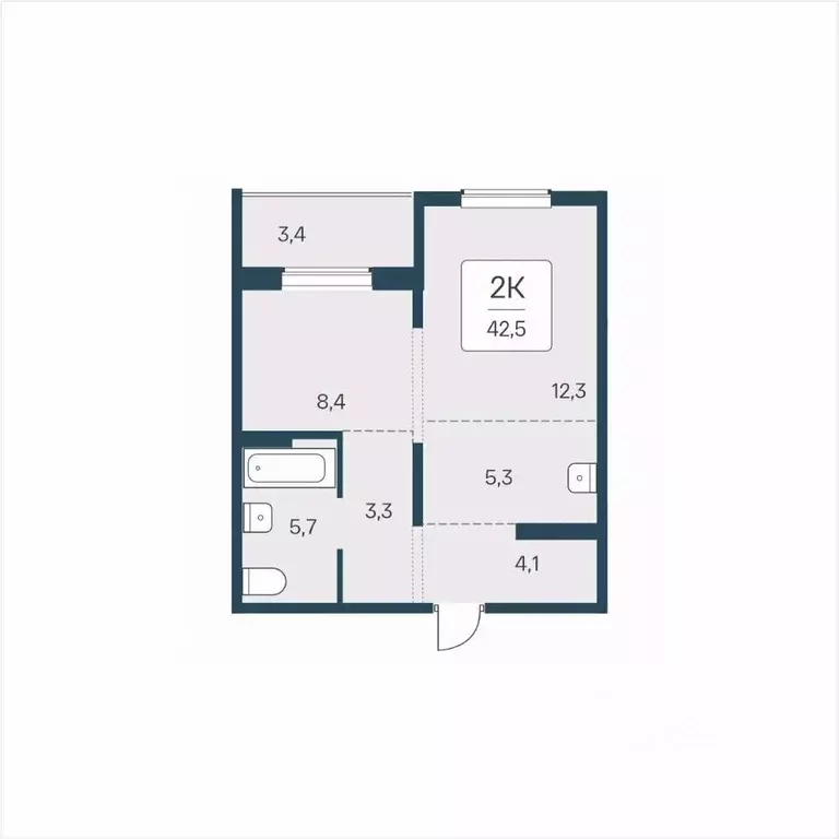 1-к кв. Новосибирская область, Новосибирск ул. Сибиряков-Гвардейцев, ... - Фото 1