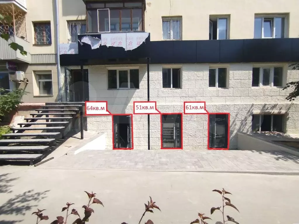 Аренда помещений в центре Новосибирска от 51м2 - Фото 1