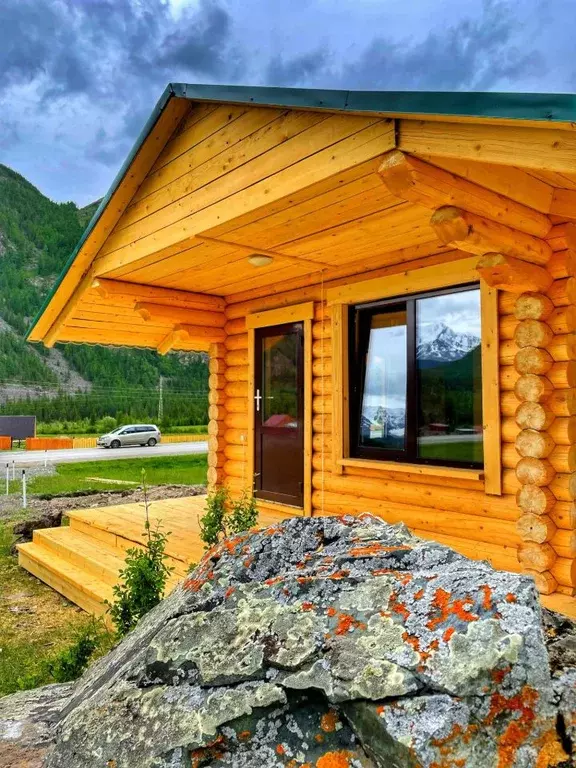 Дом в Алтай, Улаганский район, с. Акташ Лесная ул., 1Ж (12 м) - Фото 1
