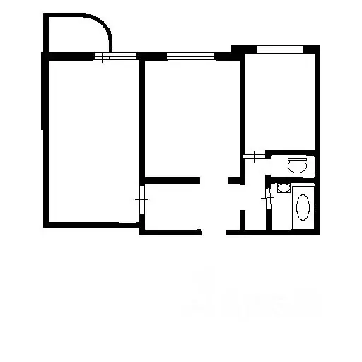 2-к кв. Москва Братиславская ул., 27К2 (55.0 м) - Фото 2