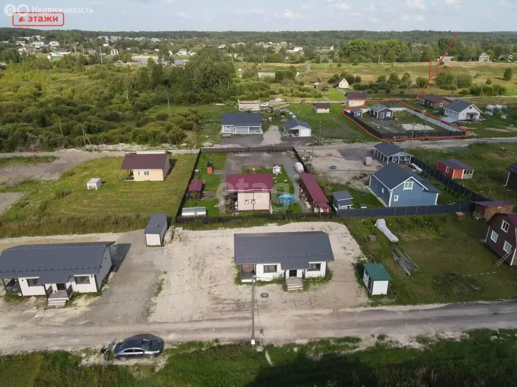 Дом в село Кончезеро, Октябрьская улица (45 м) - Фото 1