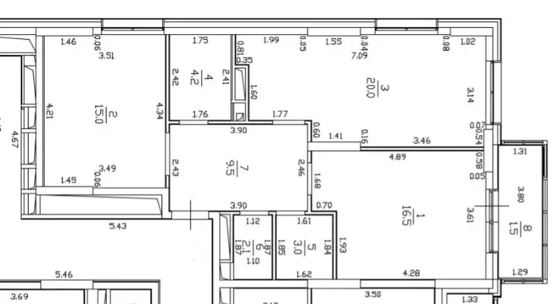 Продаётся 2-к квартира, 70.3 м - Фото 0