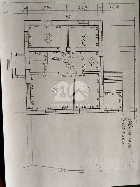 Дом в Новосибирская область, Ордынское рп ул. Прибрежная (240 м) - Фото 2