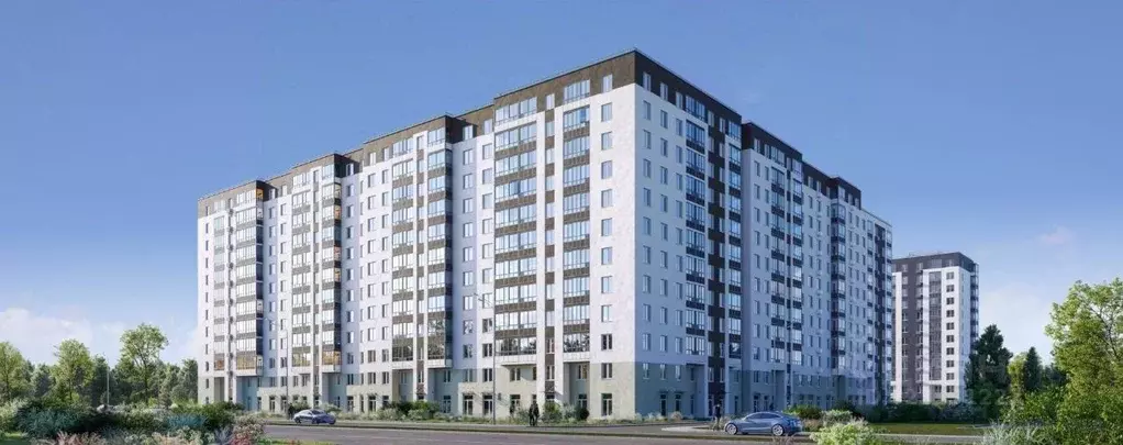 Студия Санкт-Петербург пос. Шушары, Клюква Парк жилой комплекс (25.4 ... - Фото 2