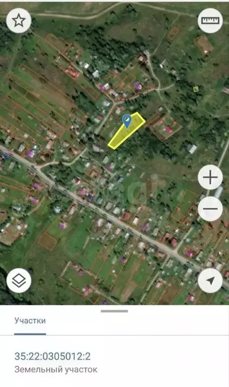 Участок в Вологодская область, Череповецкий район, д. Фоминское  (29.0 ... - Фото 2