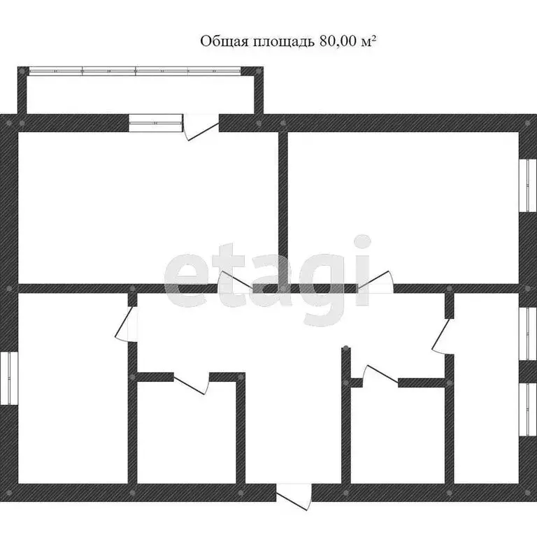 3-комнатная квартира: Ялуторовск, улица Карбышева, 7А (80 м) - Фото 1
