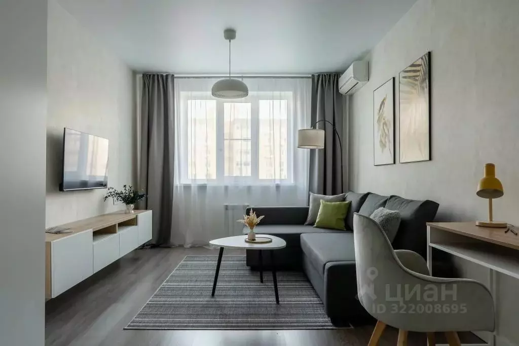 2-к кв. Нижегородская область, Нижний Новгород ул. Родионова, 191к1 ... - Фото 1