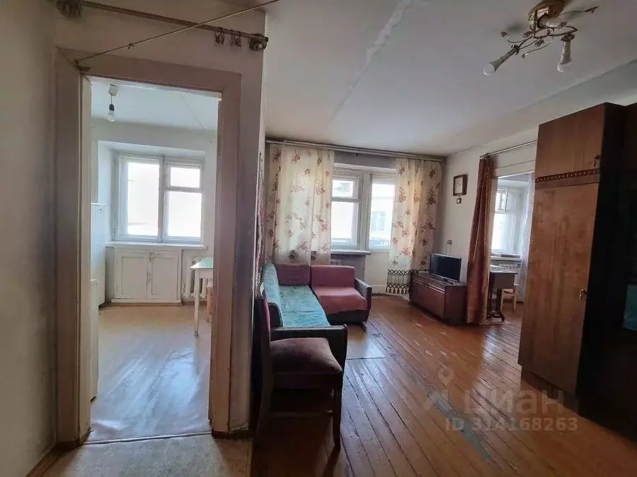 2-к кв. Кемеровская область, Новокузнецк просп. Курако, 26 (43.8 м) - Фото 0