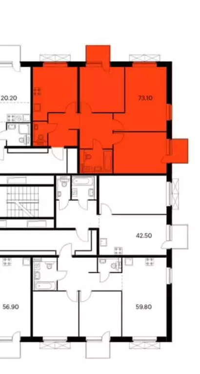 Продаётся 3-к квартира, 72 м - Фото 0