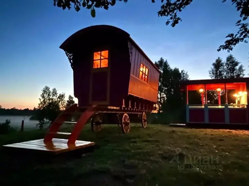 Дом в Псковская область, Опочецкий муниципальный округ, д. Попцово 8 ... - Фото 1