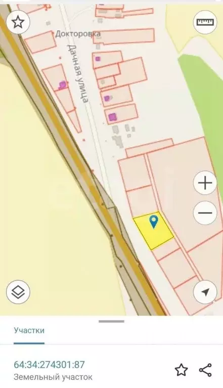 Участок в Саратовская область, д. Докторовка ул. Дачная, 5 (30.0 сот.) - Фото 2