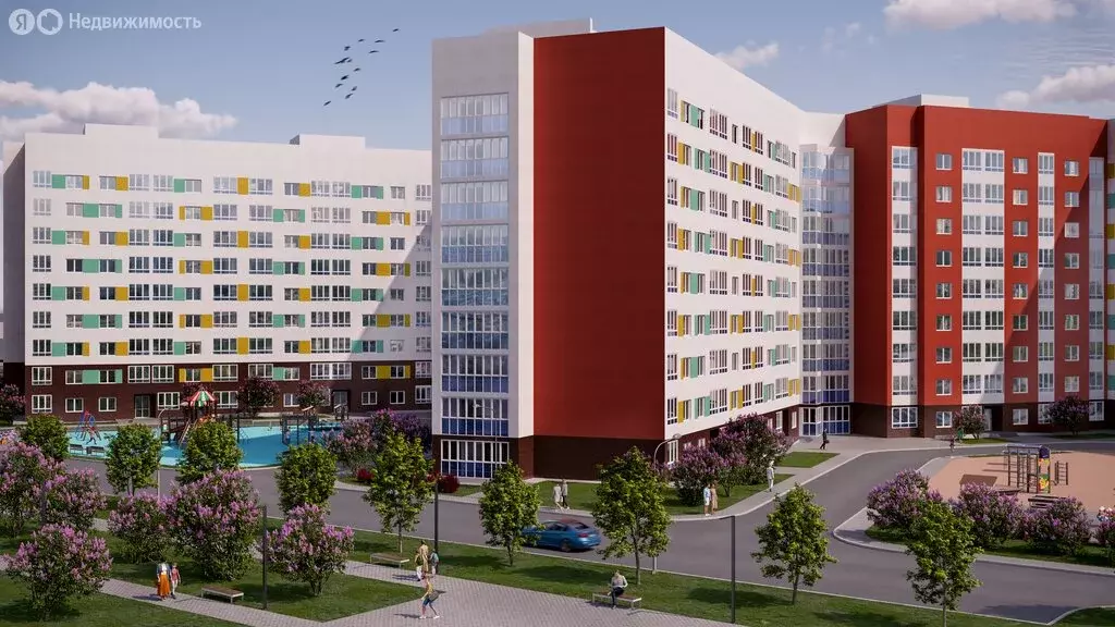 1-комнатная квартира: Уфа, Дагестанская улица, лит13 (37.8 м) - Фото 2